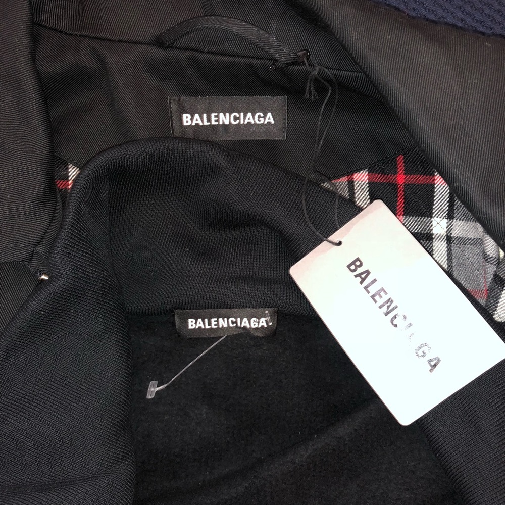 Balenciaga Mens 2-in-1 Jacket And Sweater Size 46 - Picture 5 of 8